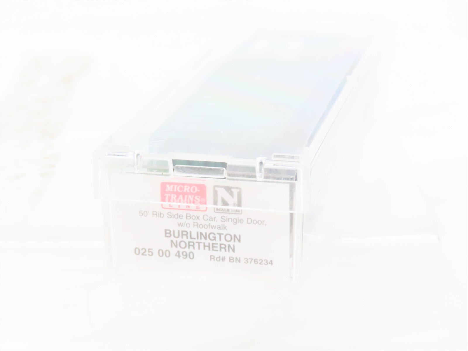 N Scale Micro-Trains MTL 02500490 BN Burlington Northern 50' Box Car #376234