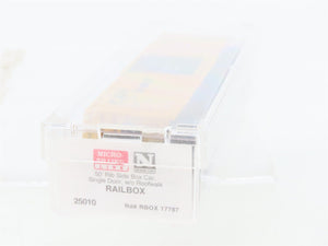 N Scale Micro-Trains MTL 25010 RBOX Railbox 50' Rib Side Box Car #17787