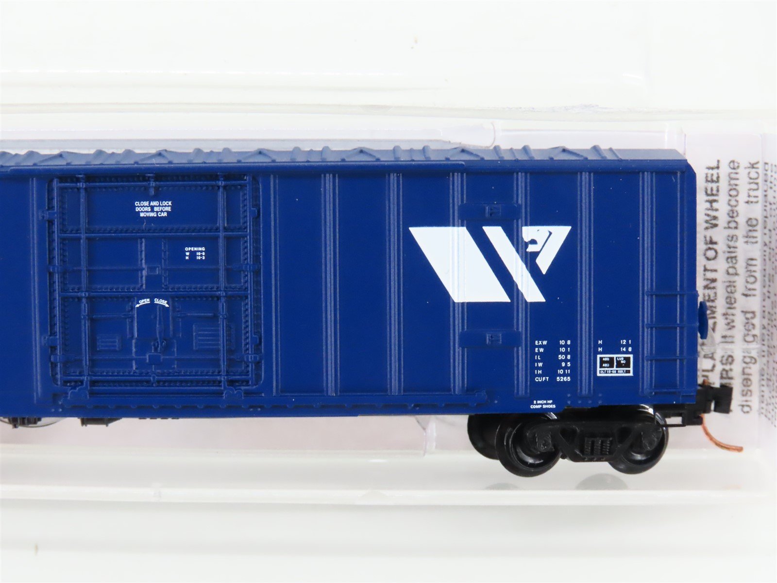 N Scale Micro-Trains MTL 27290 MRL Montana Rail Link 50' Rib Side Box Car #25044