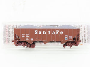 N Scale Micro-Trains MTL 108120.1 ATSF Santa Fe 3-Bay Hopper #179655 w/ Load