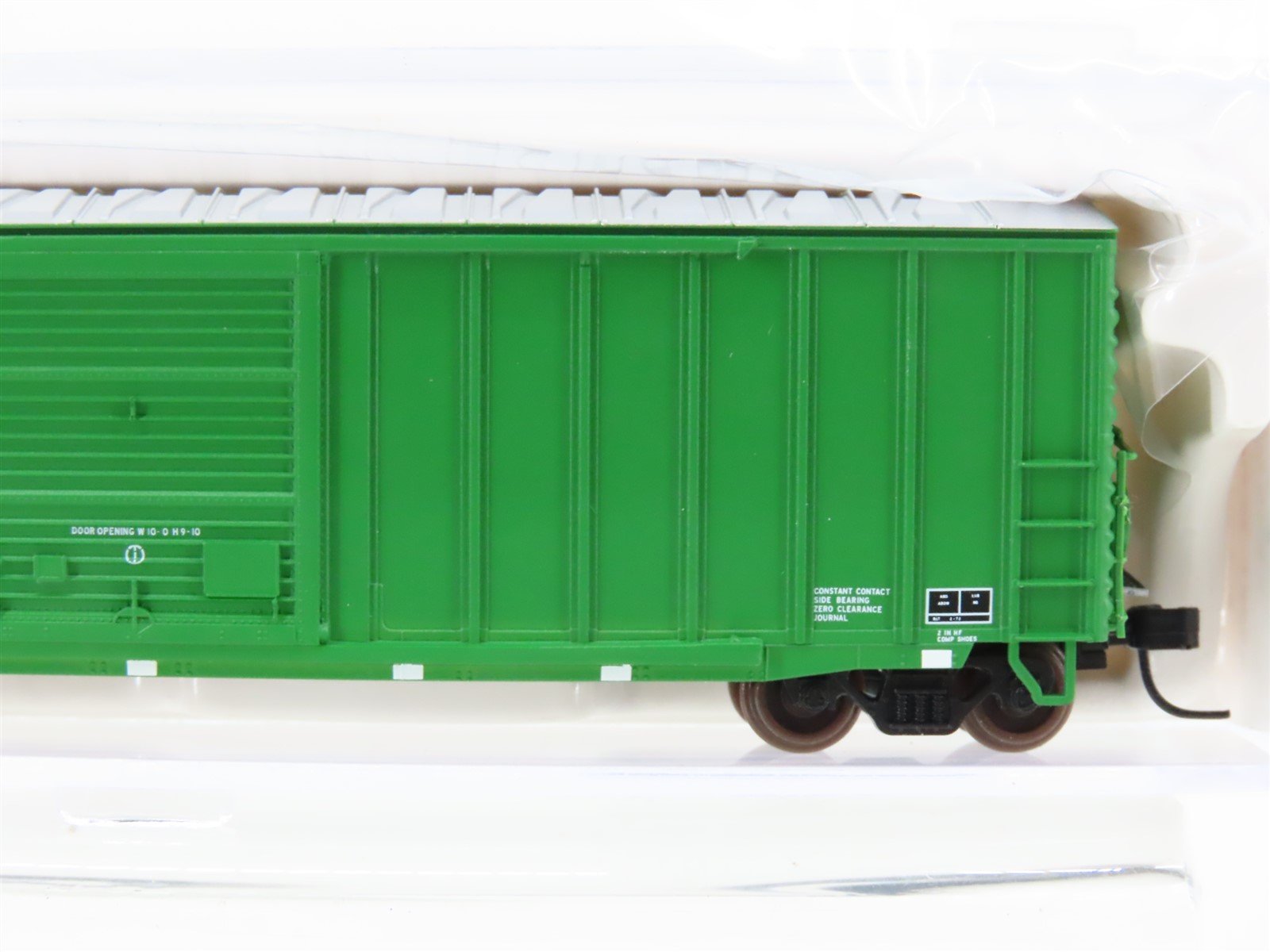 N Scale Atlas 45261 BN Burlington Northern 50' Precision Design Box Car #214595