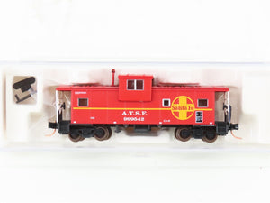 N Scale Atlas 30208 ATSF Santa Fe Extended Vision Caboose #999542