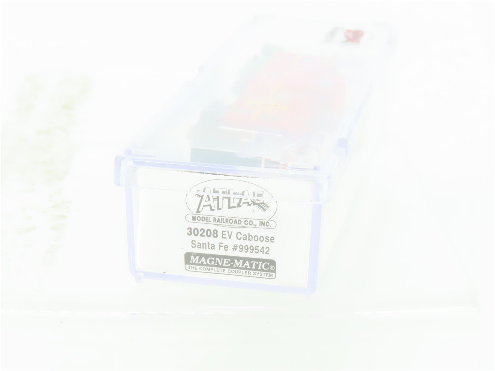 N Scale Atlas 30208 ATSF Santa Fe Extended Vision Caboose #999542
