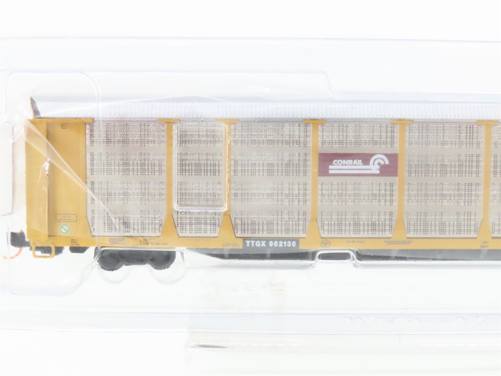 N Scale Red Caboose RM-19009-8 TTGX CR Conrail Bi-Level Auto Rack #962136
