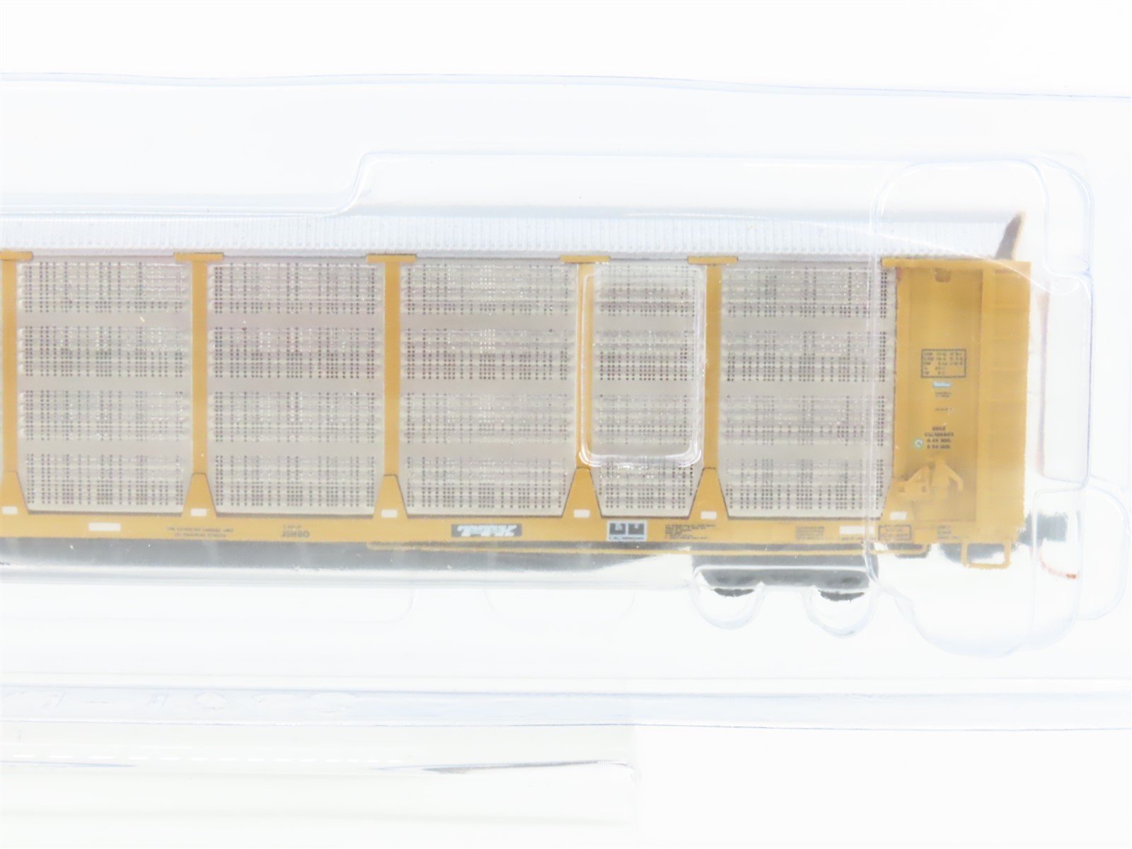 N Red Caboose RM-19007-8 TTGX BNSF Railway Bi-Level Auto Rack #988931