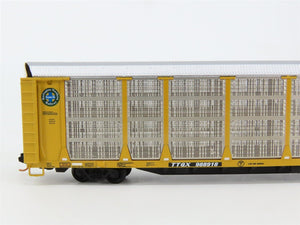N Scale Red Caboose RM-19007-5 TTGX BNSF Railway Bi-Level Auto Rack #988918