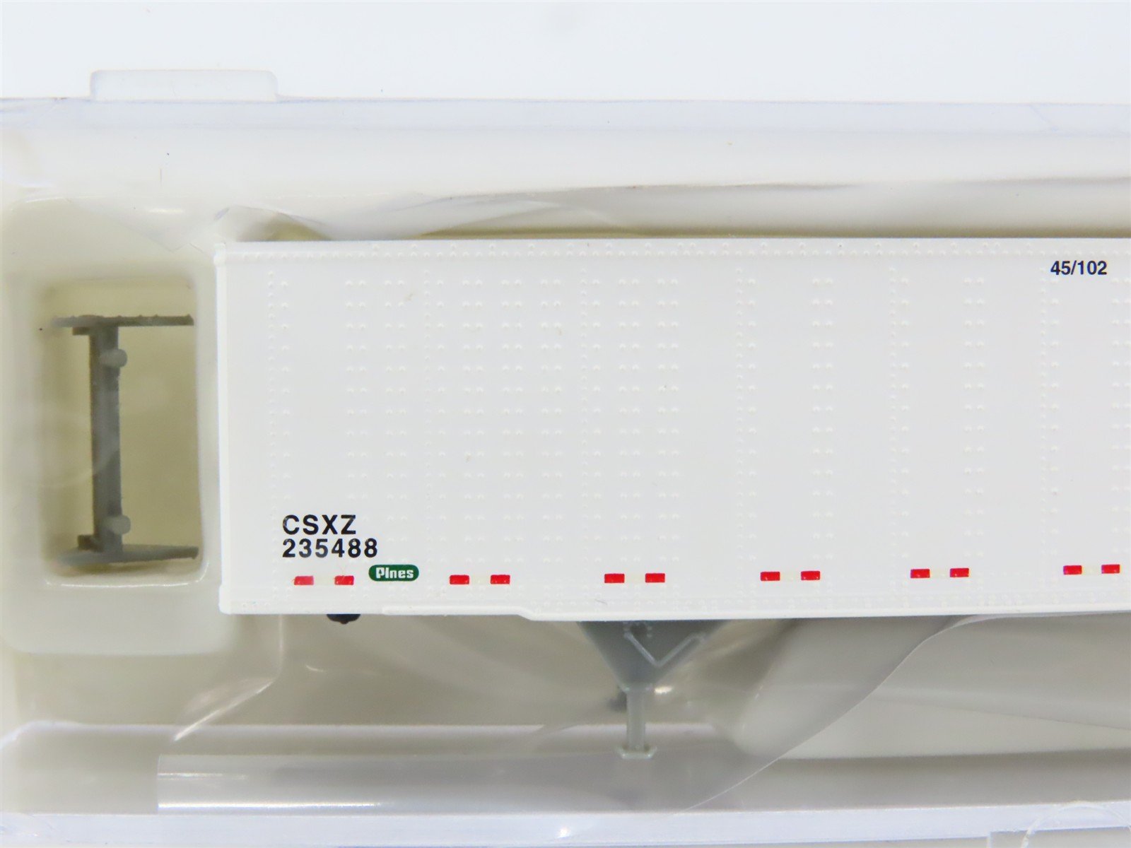 N Scale Atlas 29621 CSXZ CSX Transportation 45' Pines Trailer #235488
