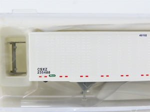 N Scale Atlas 29621 CSXZ CSX Transportation 45' Pines Trailer #235488