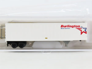 N Scale Atlas 29691 Burlington Motor Carriers 45' Pines Trailer #A11033