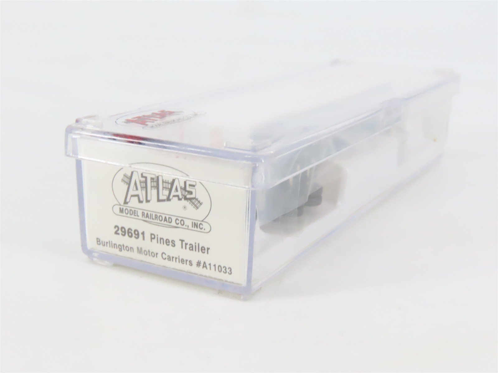 N Scale Atlas 29691 Burlington Motor Carriers 45' Pines Trailer #A11033