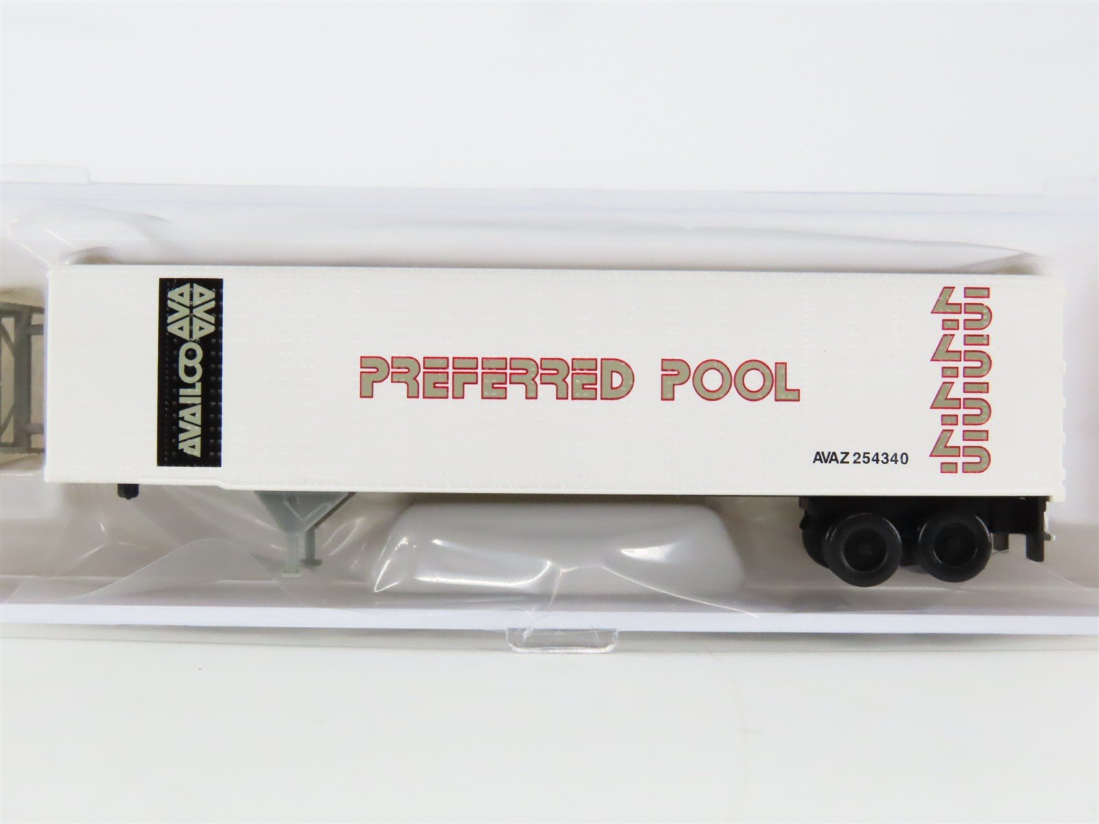N Scale Atlas 29732 AVAZ Preferred Pool 45' Pines Trailer #254340