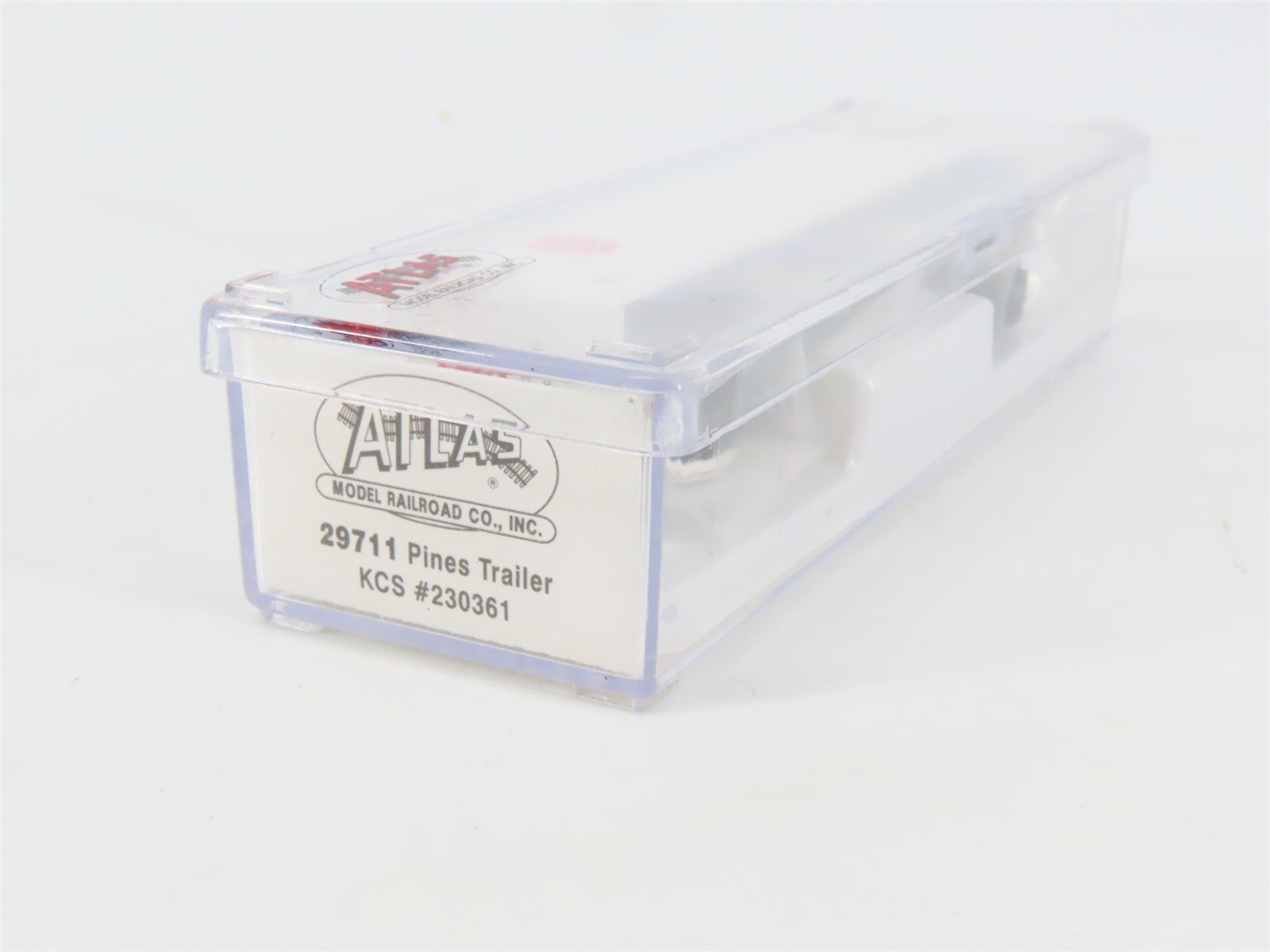 N Scale Atlas 29711 KCSZ Kansas City Southern 45' Pines Trailer #230361