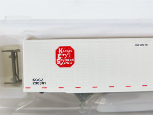 N Scale Atlas 29712 KCSZ Kansas City Southern 45' Pines Trailer #230381