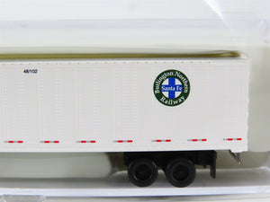 N Scale Atlas 50000056 SFTZ BNSF Railway 48' Pines Trailer #221759