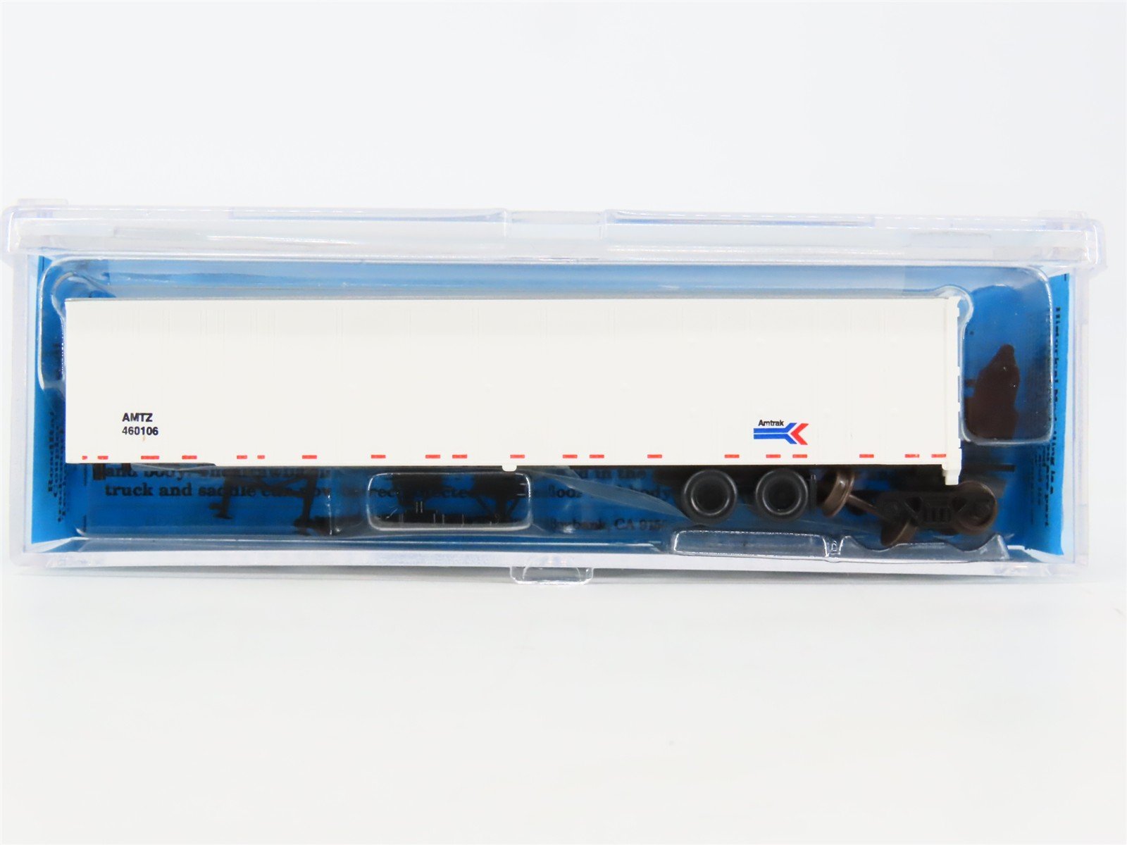 N Scale Deluxe Innovations 180303 AMTZ Amtrak RoadRailer Trailer #460106