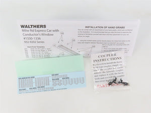 HO Walthers 932-9202 MILW 1955 Twin Cities Hiawatha Baggage Express Passenger