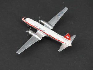 1:400 Scale AeroClassics Die-Cast Swissair Convair CV-440 Aircraft HB-IMM