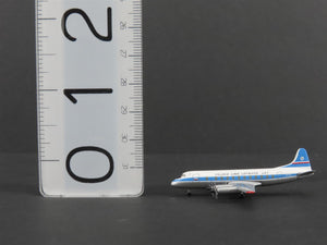 1:500 Scale Herpa Die-Cast LOT Polish Airlines Vickers Viscount Aircraft SP-LVC
