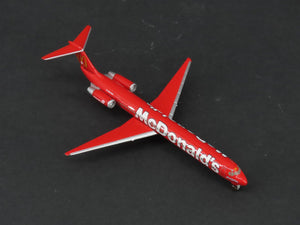 1:500 Scale Herpa Die-Cast Crossair McDonald's McDonnell Douglas MD-83 Aircraft