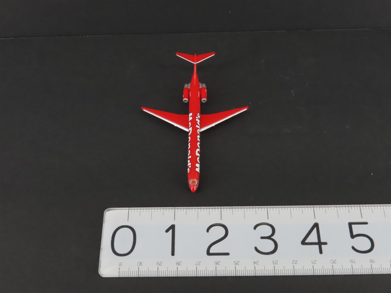 1:500 Scale Herpa Die-Cast Crossair McDonald's McDonnell Douglas MD-83 Aircraft