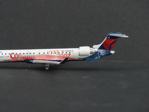 1:400 Scale GeminiJets GJDAL910 Die-Cast Delta Bombardier CRJ900 Aircraft N695CA