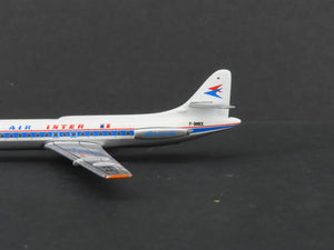 1:400 Scale AeroClassics Die-Cast Air Inter Caravelle SE-210 Aircraft F-BNKK