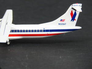 1:400 Gemini Jets GJAAL1033 Die-Cast American Eagle ATR-72-500 Airliner N533AT