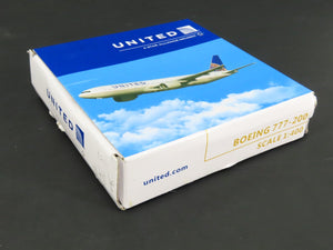 1:400 Scale Die-Cast United Airlines Boeing 777-200 Airliner N128UA
