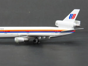 1:400 Scale Dragon Wings Jet-X JX012 Die-Cast United DC-10-10 Airliner N1807U