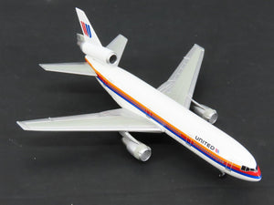 1:400 Scale Dragon Wings Jet-X JX012 Die-Cast United DC-10-10 Airliner N1807U