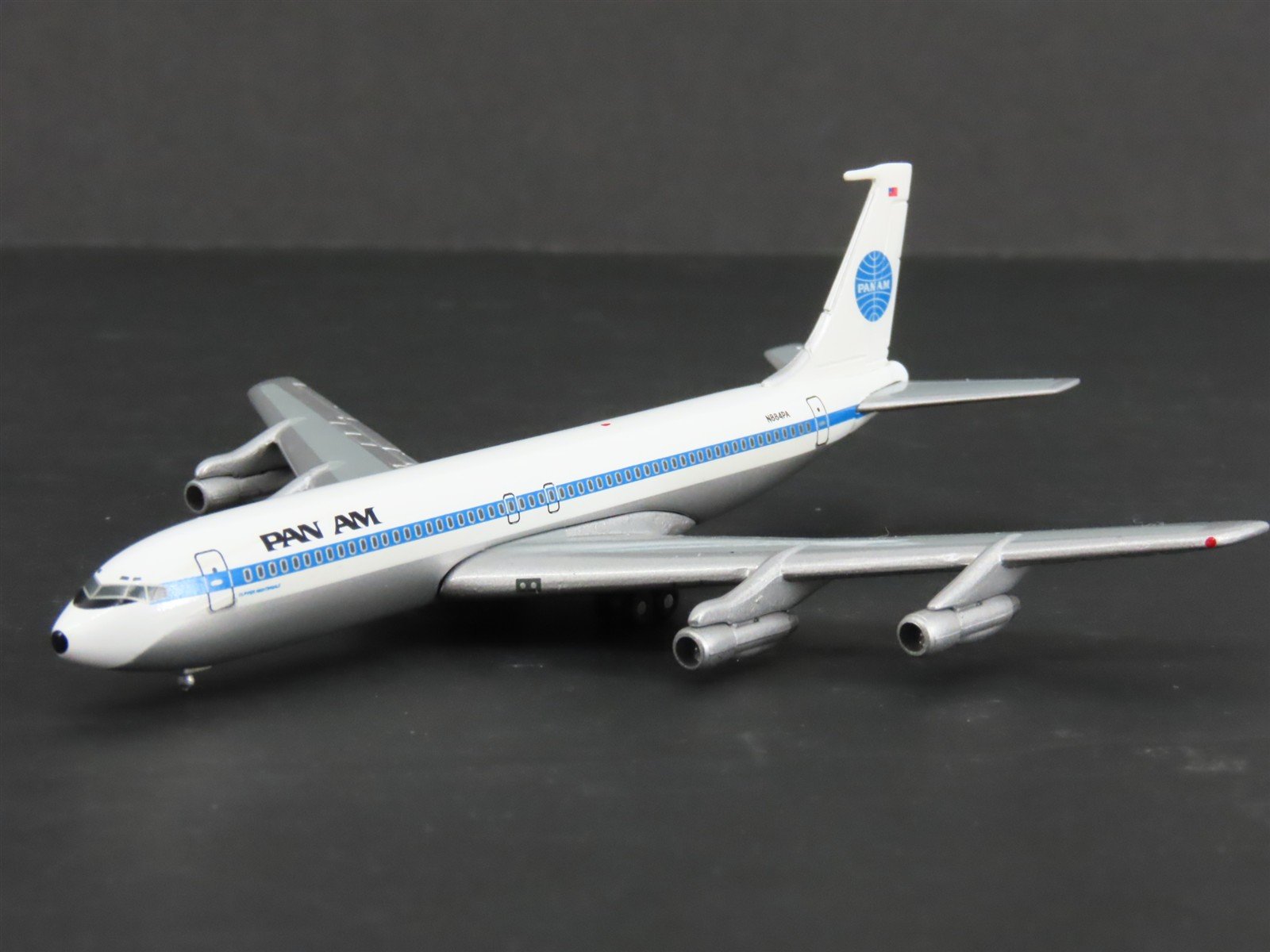 1:400 Scale Gemini Jets GJPAA033 Die-Cast Pan Am Boeing 707-321B Airliner N884PA