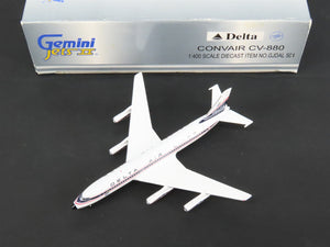 1:400 Gemini Jets II GJDAL504 Die-Cast Delta Convair CV-880 Airliner N8801E