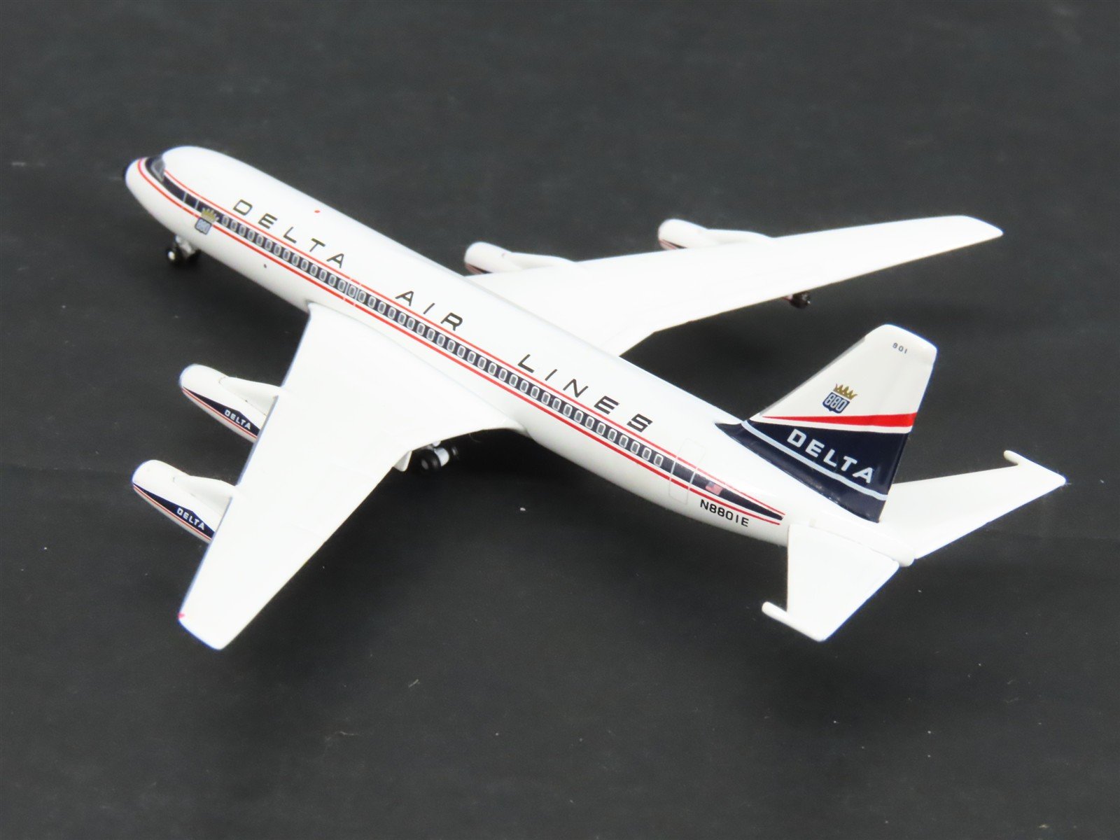 1:400 Gemini Jets II GJDAL504 Die-Cast Delta Convair CV-880 Airliner N8801E
