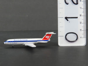 1:400 Scale AeroClassics Die-Cast Bavaria Germanair BAC 1-11 Airliner D-AISY
