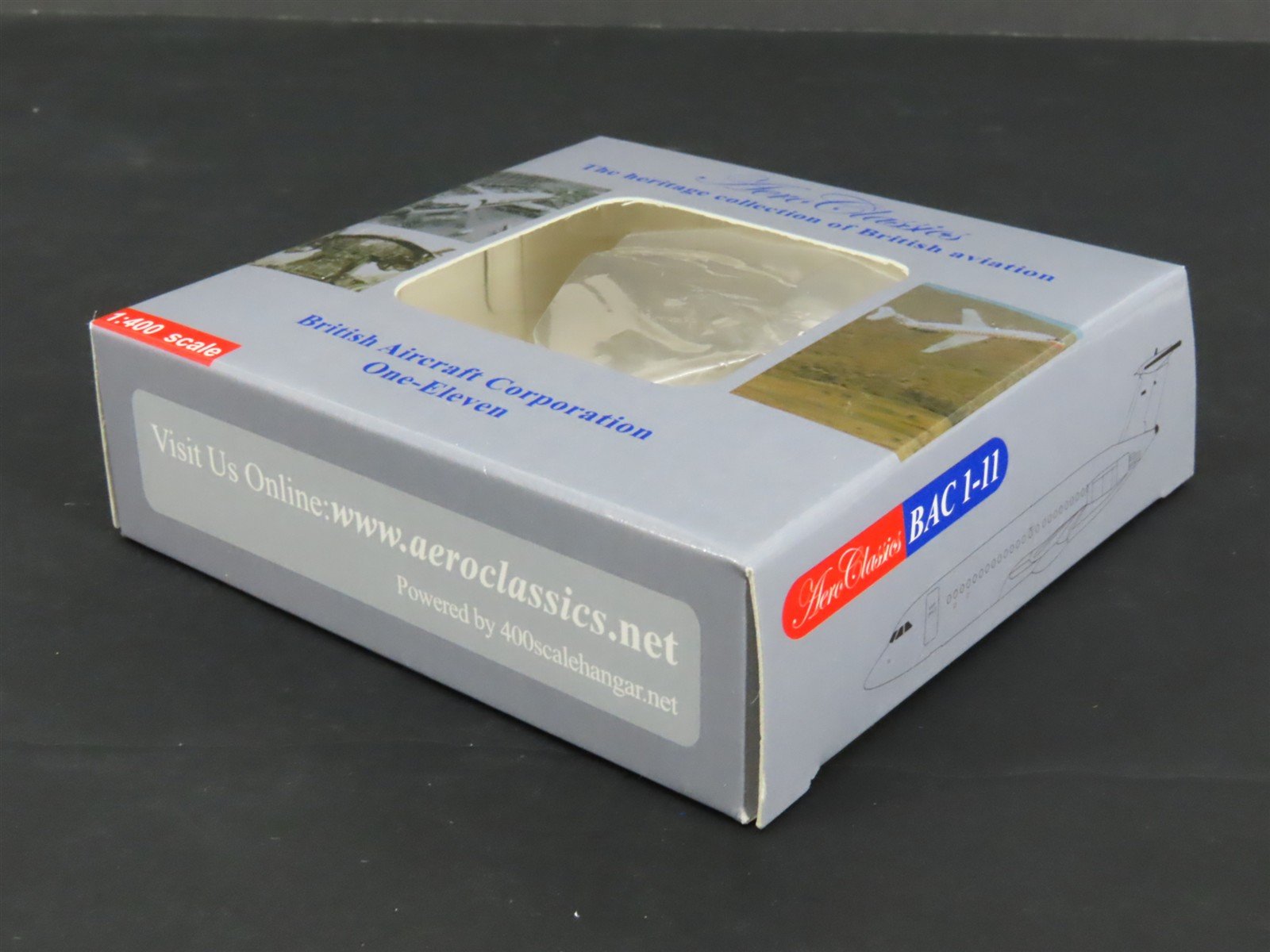 1:400 Scale AeroClassics Die-Cast Bavaria Germanair BAC 1-11 Airliner D-AISY