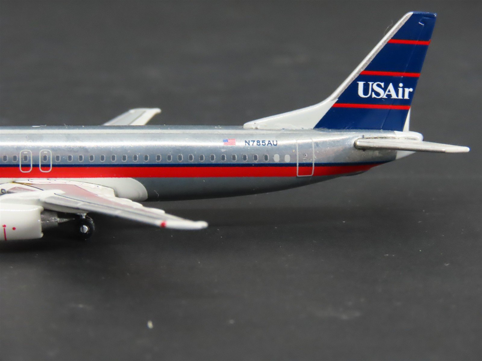 1:400 Scale Gemini Jets II GJUSA458 Die-Cast US Air B737-4B7 Airliner N785AU