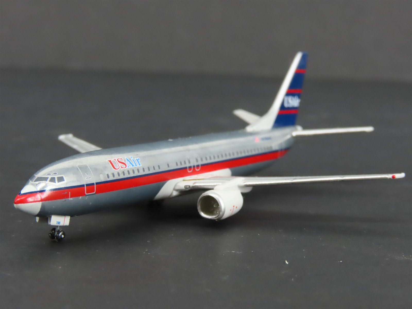1:400 Scale Gemini Jets II GJUSA458 Die-Cast US Air B737-4B7 Airliner N785AU