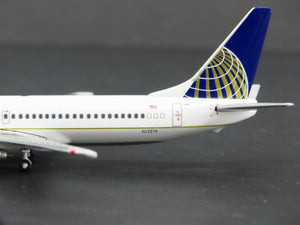 1:400 Scale Gemini Jets GJCOA122 Die-Cast Continental B737-824 Airliner N12216