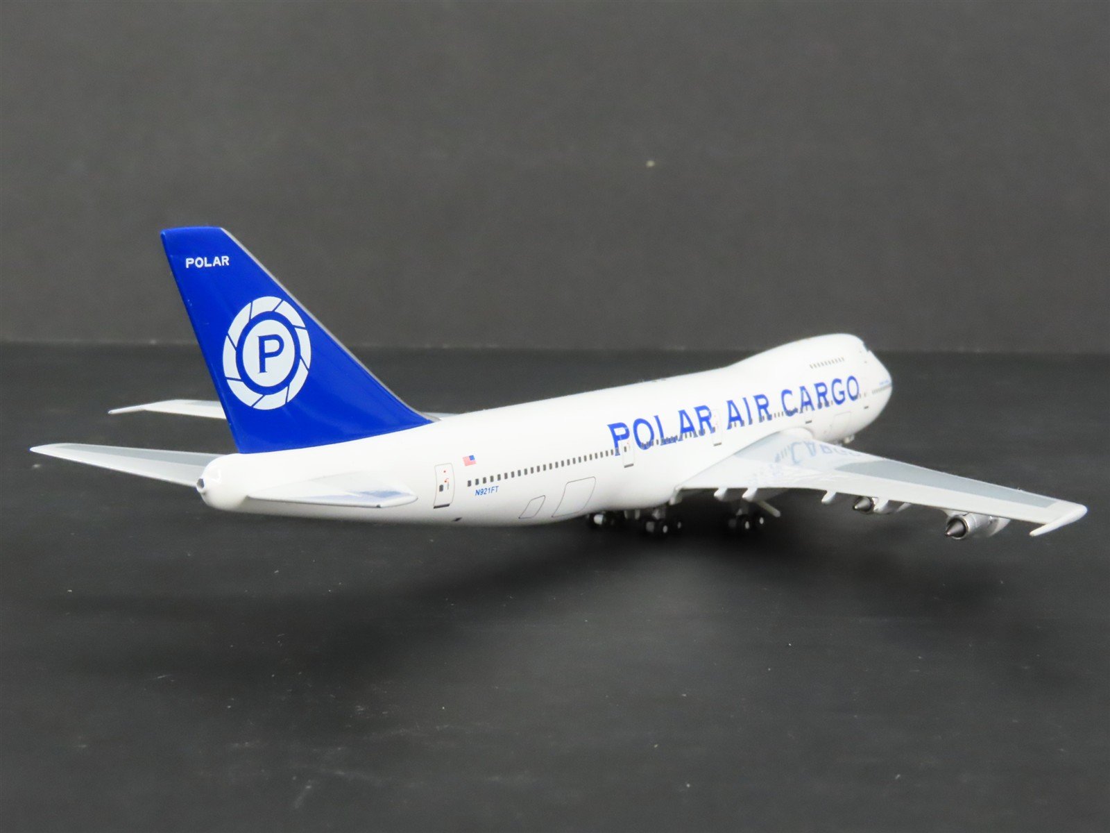 1:400 Scale 400 Your Craftsman Die-Cast Polar Air Cargo 747-283B Airliner N921FT