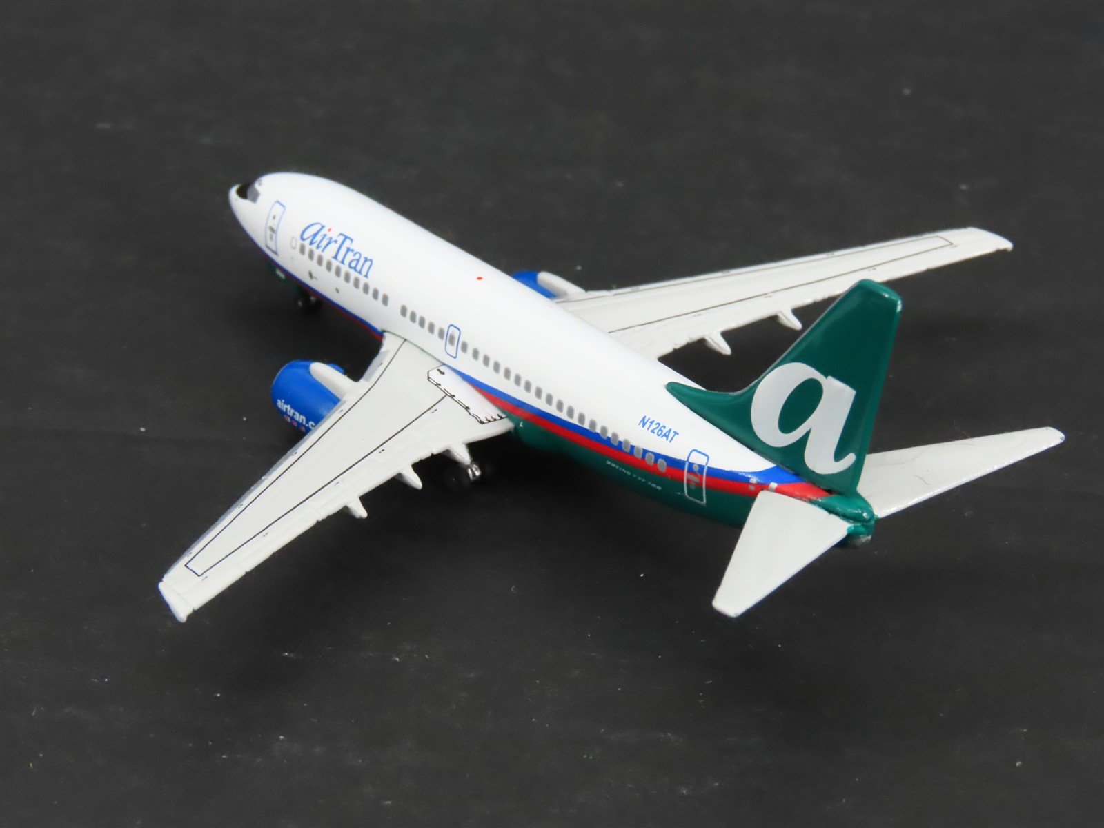 1:400 Scale Gemini Jets GJTRS521 Die-Cast AirTran B737-76N Airliner N126AT
