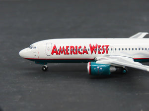 1:400 Scale Gemini Jets GJAWE555 Die-Cast America West B737-300 Airliner N315AW