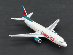 1:400 Scale Gemini Jets GJAWE555 Die-Cast America West B737-300 Airliner N315AW