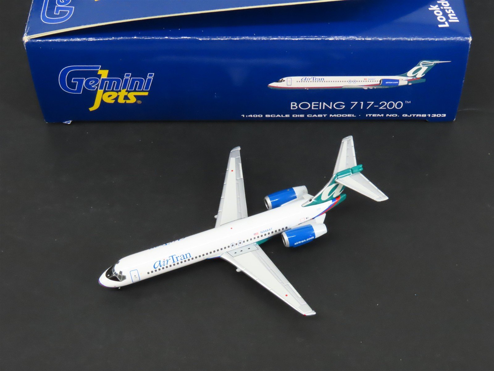 1:400 Scale Gemini Jets GJTRS1303 Die-Cast AirTran B717-2BD Airliner N948AT