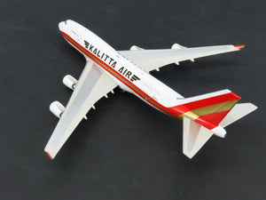 1:400 Scale Jet-X Die-Cast Kalitta Air Boeing 747 Airliner N73714