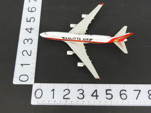 1:400 Scale Jet-X Die-Cast Kalitta Air Boeing 747 Airliner N73714