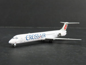 1:400 Scale Dragon Wings 55369 Die-Cast CrossAir MD-83 Airliner HB-IUH