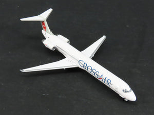 1:400 Scale Dragon Wings 55369 Die-Cast CrossAir MD-83 Airliner HB-IUH