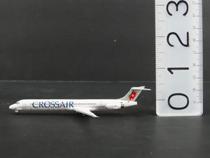 1:400 Scale Dragon Wings 55369 Die-Cast CrossAir MD-83 Airliner HB-IUH