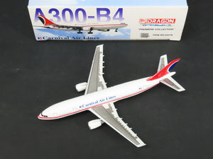 1:400 Scale Dragon Wings 55276 Die-Cast Carnival Airbus A300-B4 Airliner N222KW