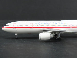 1:400 Scale Dragon Wings 55276 Die-Cast Carnival Airbus A300-B4 Airliner N222KW
